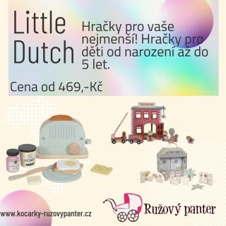 Dřevěné hračky Little Ducth již na našem webu! https://www.kocarky-ruzovypanter.cz/vyhledavani/?string=little+dutch